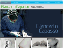 Tablet Screenshot of giancarlocapasso.com